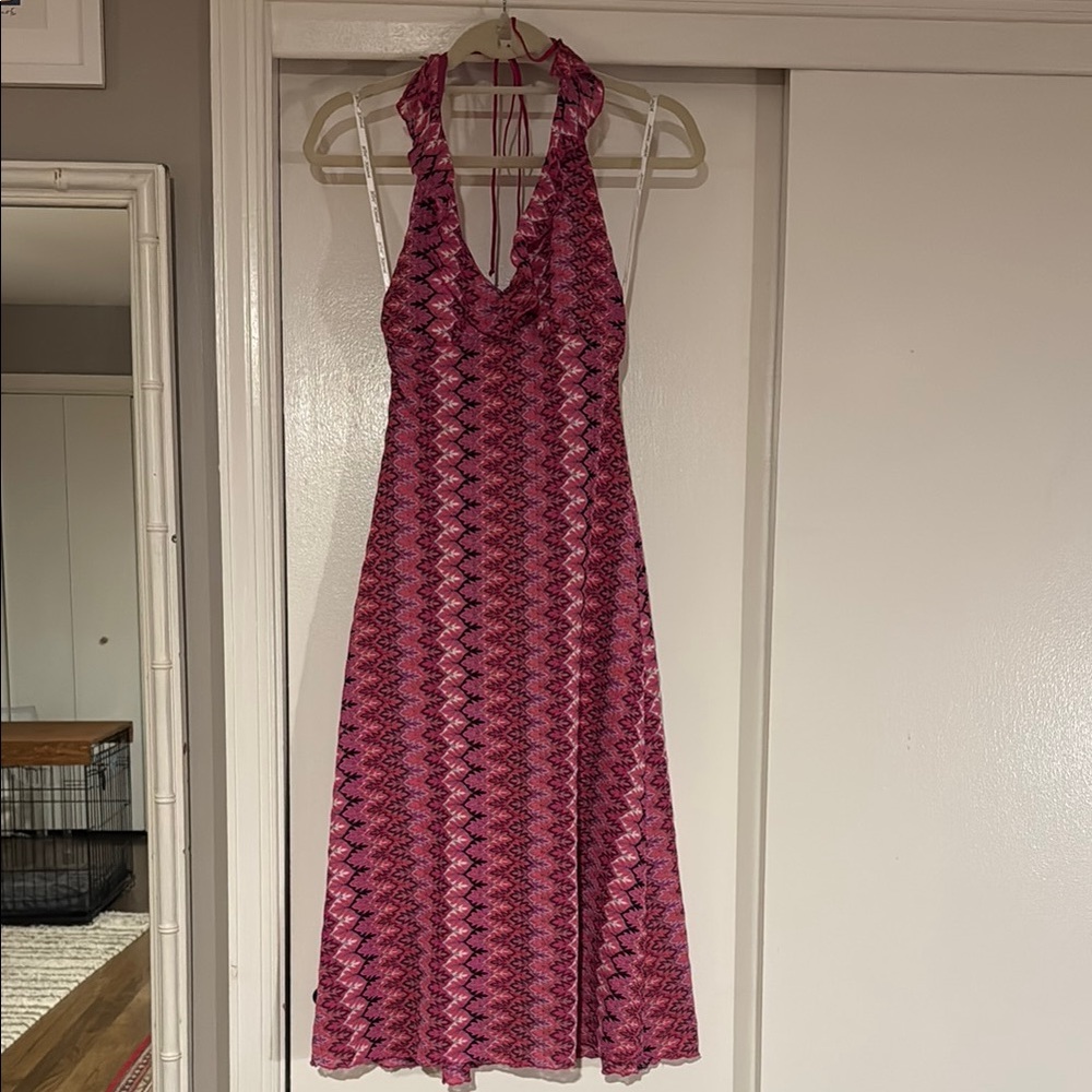 Groovy vintage Betsey Johnson Halter Dress